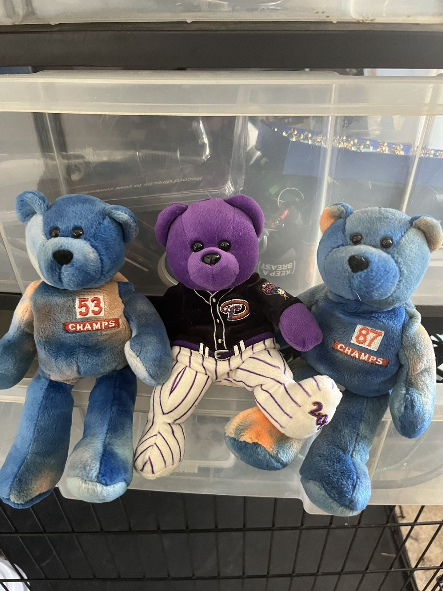 4 Beanie Babies