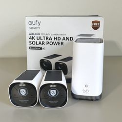 eufy Security eufyCam S330 (eufyCam 3) 2-Cam Kit, Security Camera Outdoor