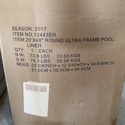 Intex Pool Liner - New In Box 