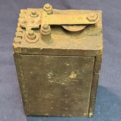Antique Model T Ford Wooden Case Ignition Coil Buzz Coil