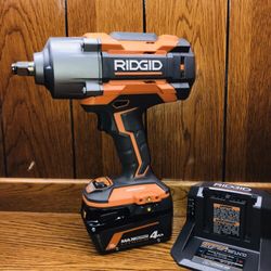 New Ridgid 1/2” High Torque Impact Wrench Kit. ⚠️LOW BALLERS WILL BE IGNORED⚠️ PRICE IS FIRM⚠️SE HABLA ESPAÑOL⚠️