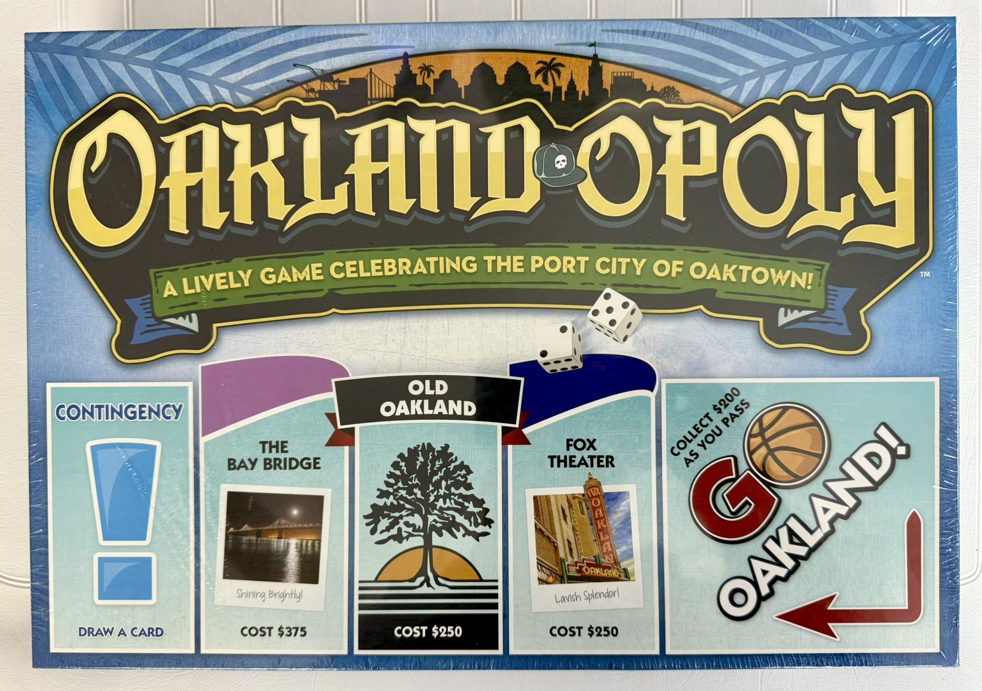San Leandro-Opoly, Monopoly Board Game, Brand NEW, Sealed, USA Made!