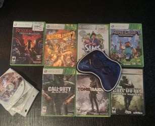 Xbox 360 Games + Controller Bundle