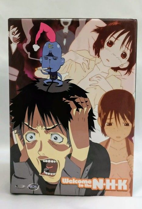 Welcome to the N.H.K. - Vol 1,2,3,4,5 - Incomplete Art Box Set Anime 5 Disc DVD