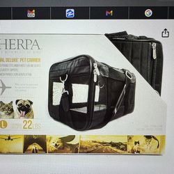 Dog Or Cat Pet Carrier By Sherpa