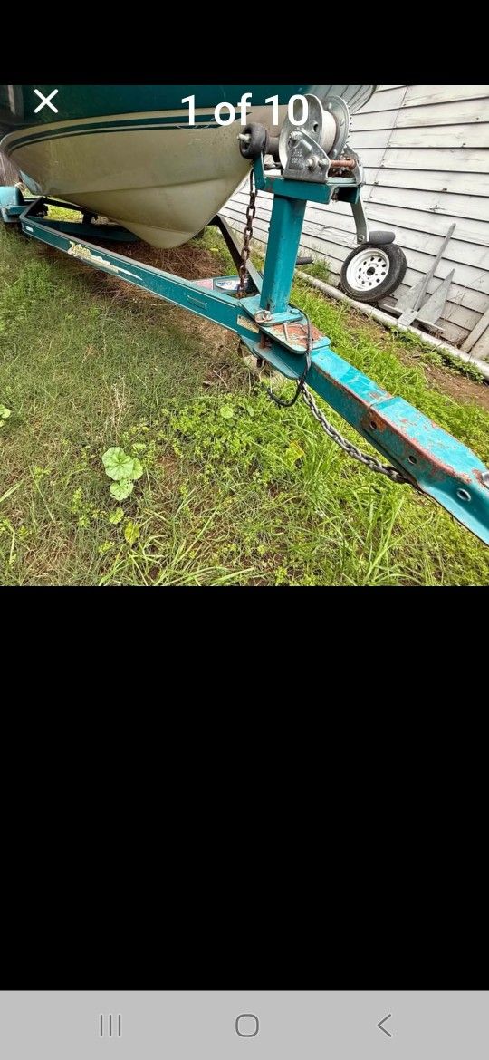 1998 Zieman 18ft Boat Trailer 