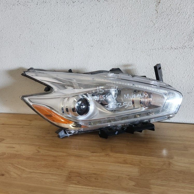 2015 2016 2017 2018 Nissan Murano Headlight Part B