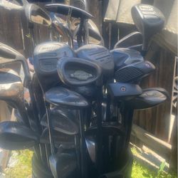 Bag Full Of Golf Clubs