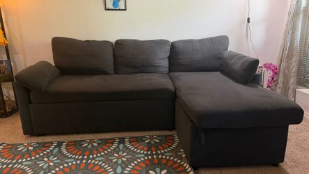 L shape couch come bed