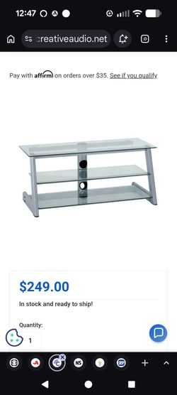 TV Stand Entertainment Center  Bell'O