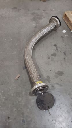 Hose Master Stainless Steel Flexible Metal Hose Assembly