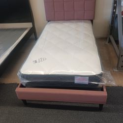 TWIN BED FRAME $99/ WITH MATTRESS$200& UP