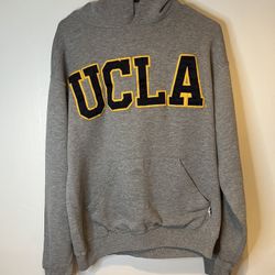 Vintage Russell Athletic Men Large Hoodie Sweatshirt UCLA Pullover 90s