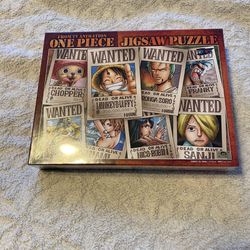 One Piece Jigsaw Puzzle - Wanted Poster - Sealed