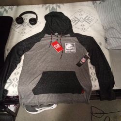 Brand New Tags On Cleveland Browns Fleece Hoodie (Size Large)