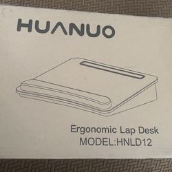 New Huanuo Portable Lap Laptop Desk With Pillow Cushion, For 15.6in Laptop 