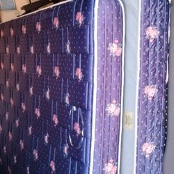 Queen Mattress And Box Spring 