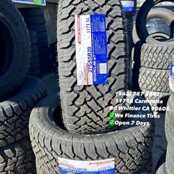 275/55r20 Atlander All Terrain New Set of Tires Installed and Balanced Set de Llantas Nuevas Instaladas y Balanceadas