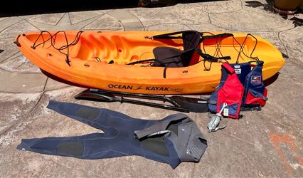 Sea kayak, and accessories See kayak, and accessories