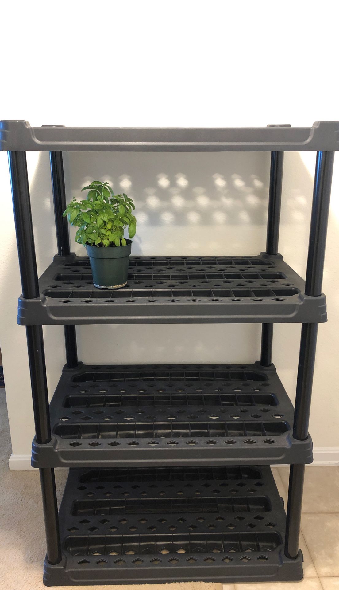 Shelves for garage or apartment storage