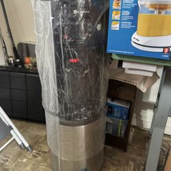 glacier bay Top Load Water Cooler Dispenser with Kettle Feature in Stainless Steel/Black $50