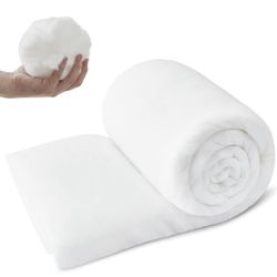 RRKTP Polyester Batting for Quilting,Dacrons Upholstery Quilt Batting by The Roll,Fiberfill Stuffing for Crafts, Cushion Wrap for Upholstery, 36" x 5 