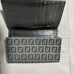 Fendi Black Wallet 
