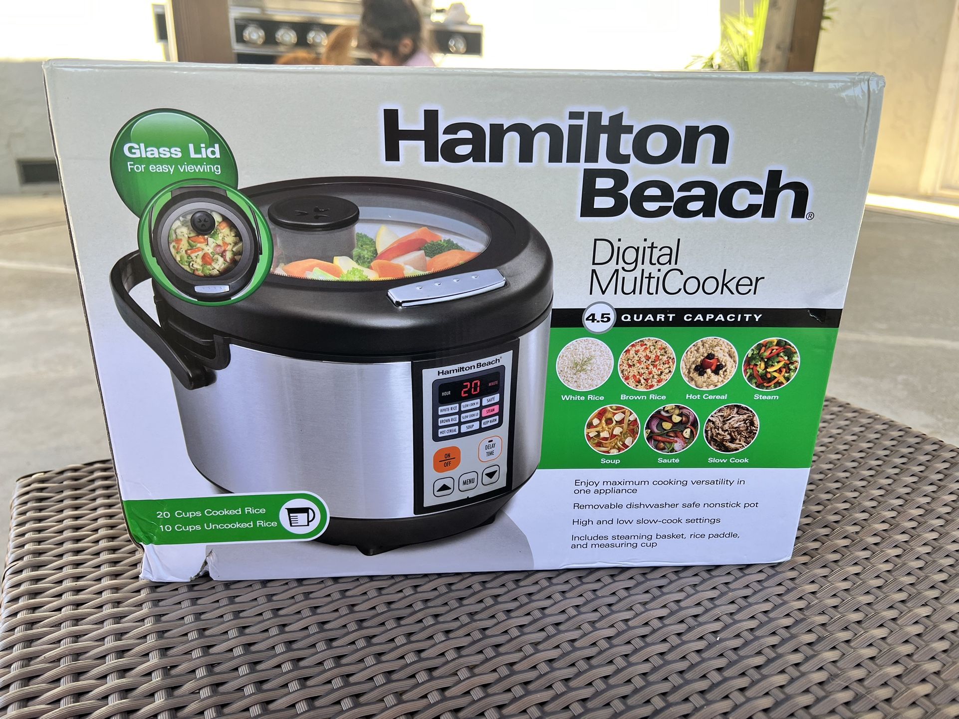 Slow Cooker Hamilton Beach Digital Multi Cooker Qt Hamilton Beach