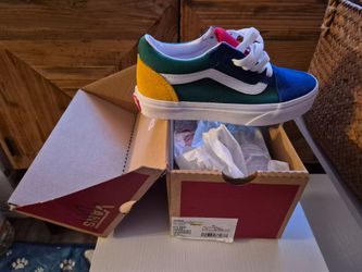 NEW! Vans Old Skool Multi-Color Low-Top Sneakers