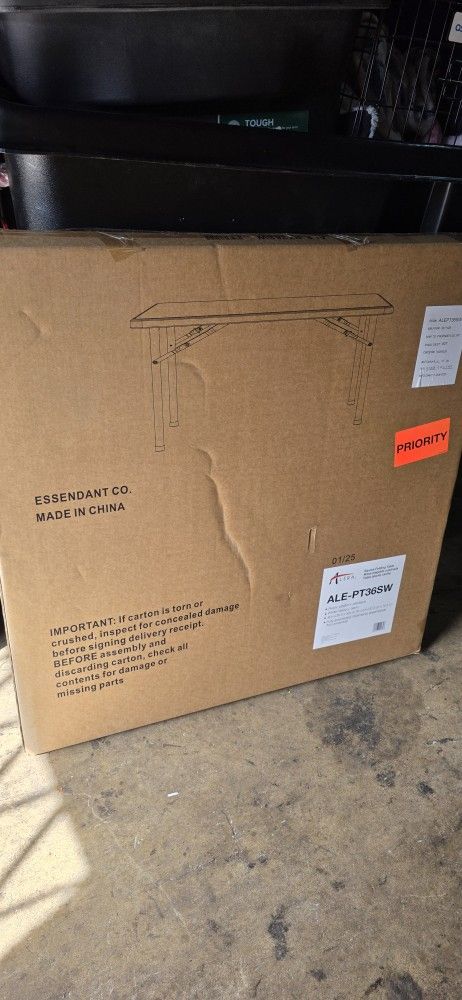 NEW ALERA FOLDING TABLE