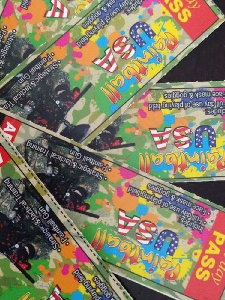 Paintball All-day Passes