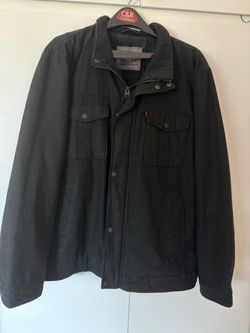Levi's Black Military Field Jacket