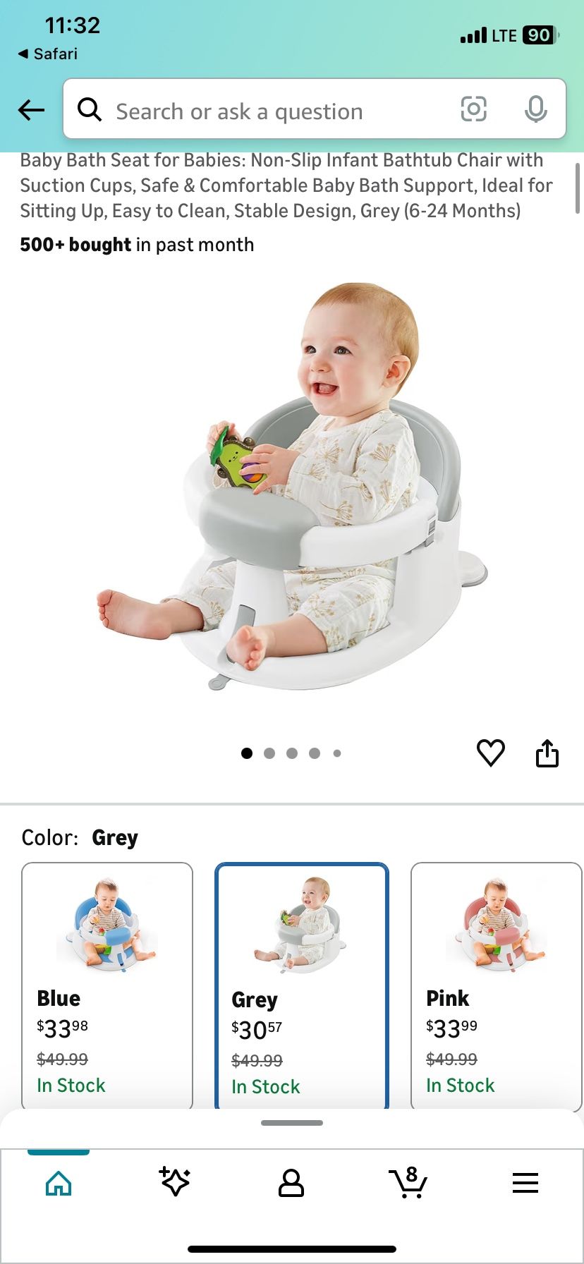 Baby Bath Seat