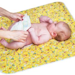 Baby Changing Mat- Large Size, Portable, Waterproof, Reusable