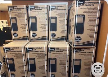 Portable air conditioning units 13,500 BTU cools 450 ft.² comes with window kit