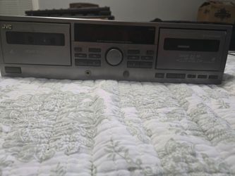 JVC TD-W209 Double Cassette Deck-Dual Tape Player/Recorder-Mint! Tested&Working!