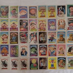 Lot Of 70 Original Garbage Pail Kids Cards - Series 2 and Beyond, Vintage Topps