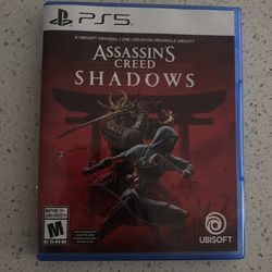 Assassins creed shadows for ps5