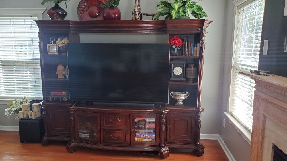 Mahogany Entertainment Center