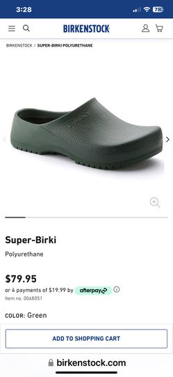 Green Birkenstock Shoes Size Women’s 39 8- 81/2