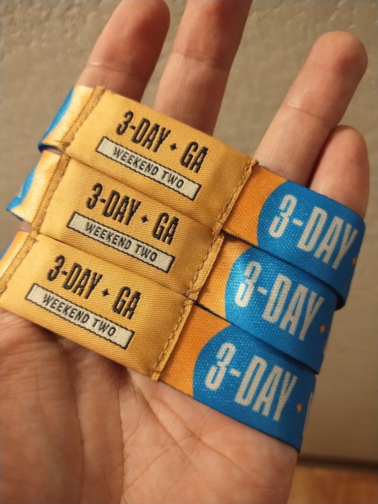 AUSTIN CITY LIMITS WEEKEND 2 PASSES