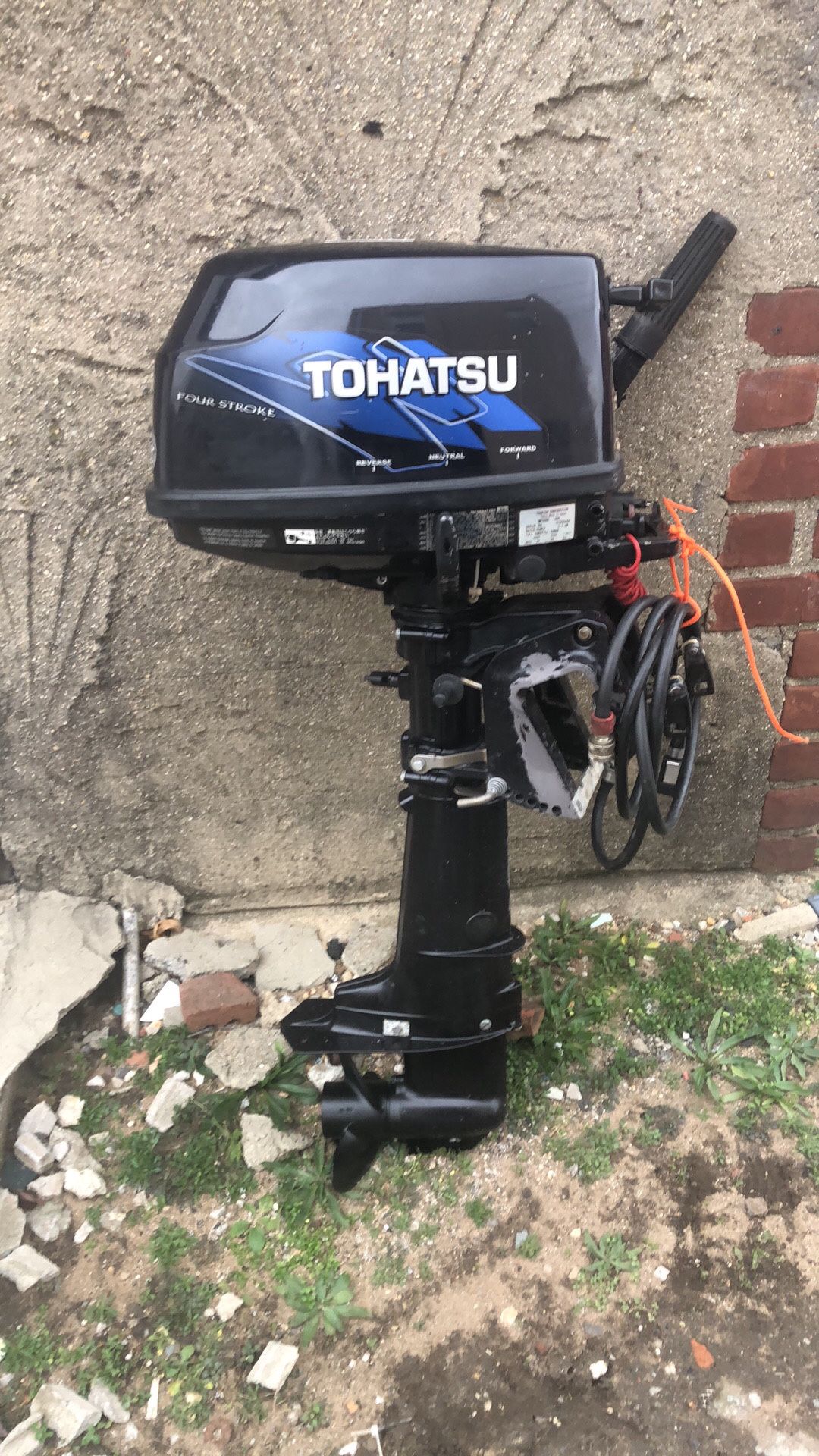 Tohatsu 5hp 4stroke Outboard Motor