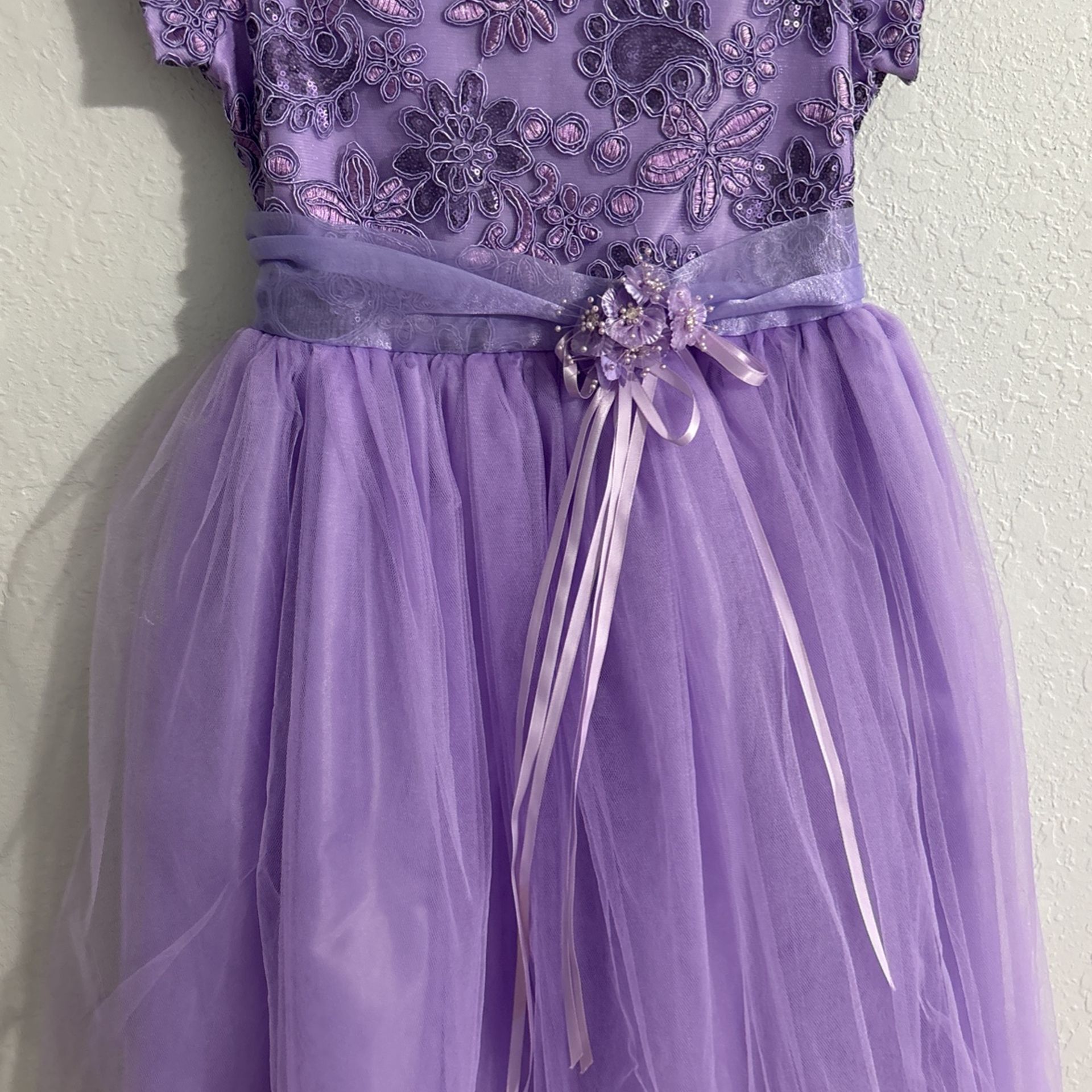 Purple Dress For Girls!
