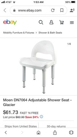 Moen shower chair