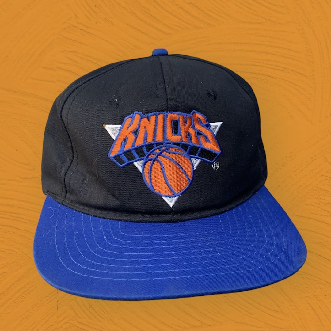 New York Knicks Black AJD SnapBack vintage Hat