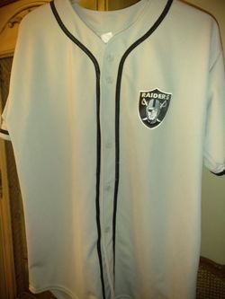 RAIDERS DEREK CARR BASEBALL STYLE JERSEY