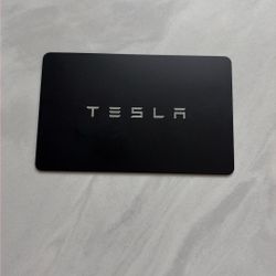 Tesla Key Card - New/Unused (2)