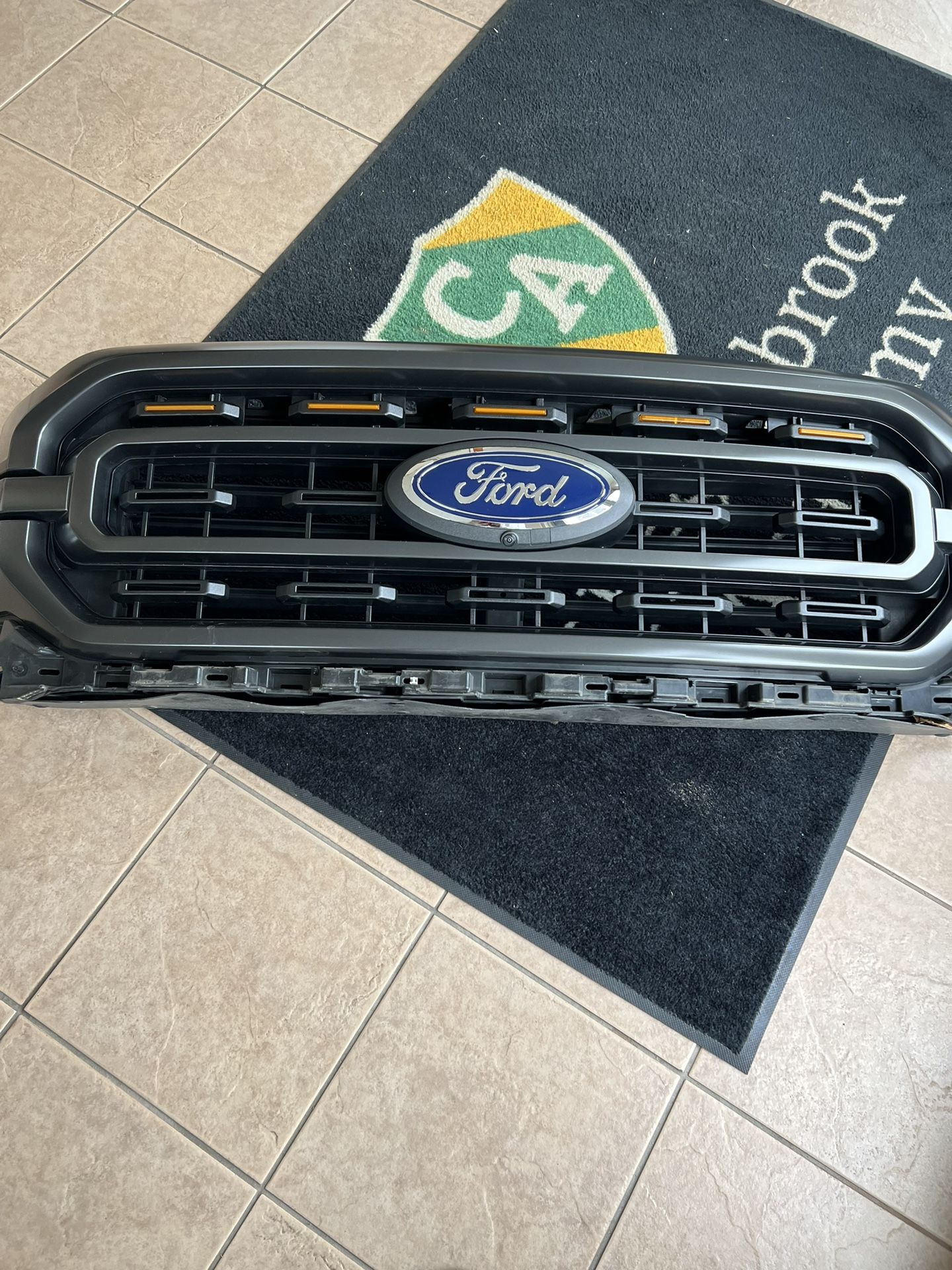 Take Off XLT Grille Fits 2021 2022 2023 Ford F150 GRAY Original OEM OE