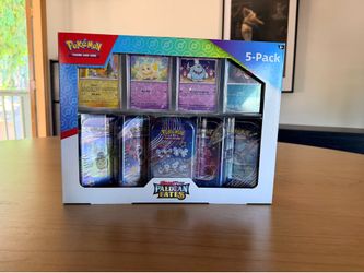 Pokemon Paldean Fates Mini Tin 5-Pack