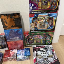 Pokémon Sealed Collection Lot – ETBs, Japanese Exclusives & Collector Boxes